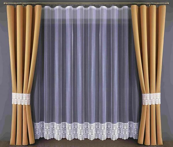 When choosing tulles for windows, you should take into account the style in which the interior is made