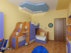 Reparação dos quartos: como fazer suas próprias mãos e terminar o quarto de uma criança de sono