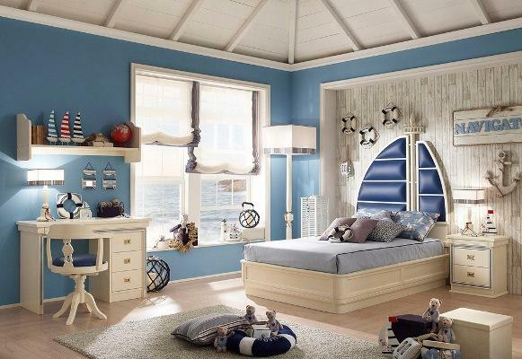 Uporaba lepe in nenavadne zavese lahko pravljično okrasite otroka sobo