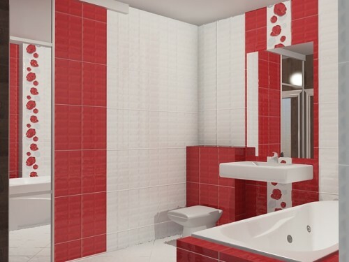 tiles in the bathroom design