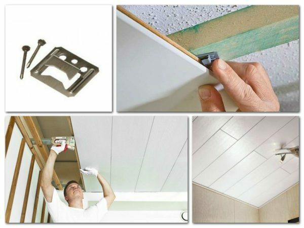 Installation of panels MDF is not much different from the installation of PVC lining - used the same crate same klyaymery