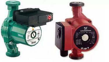 The heating pump is used to ensure that the heating system works as efficiently as possible