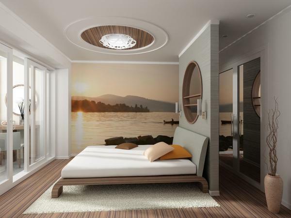 Lai kļūtu mājīga guļamistaba, ir svarīgi izvēlēties pareizo motīvus, krāsas un izmērus tapetes