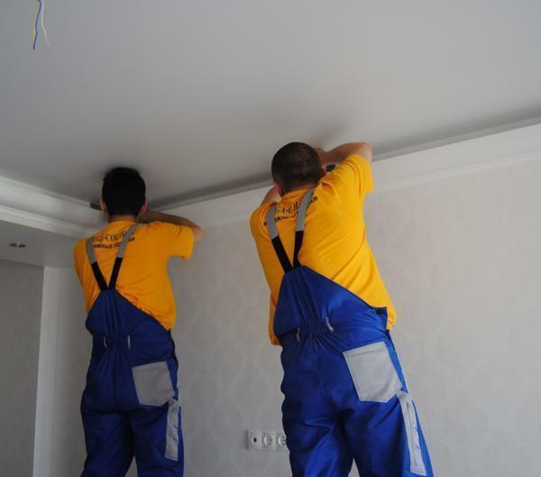 Remember the main thing: the material for installation of stretch ceilings is not very strong, so if you are not sure that you can successfully make the installation of a stretch ceiling - call a specialist