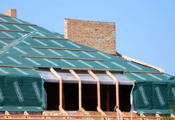 Diffuse roofing membrane is great for "warm" roof