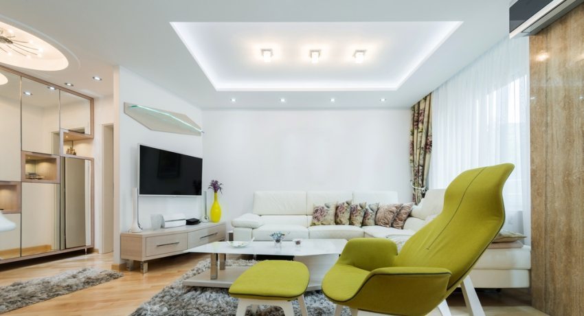 Ceiling LED lights for the house: the essence of a harmonious lighting