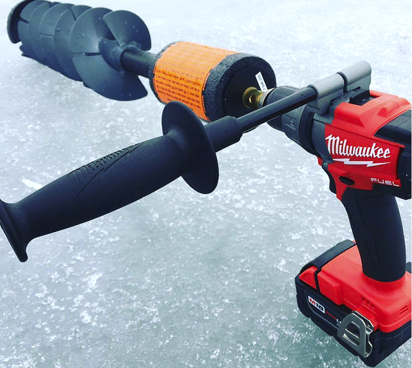 To work with hard ice, you need a screwdriver with a torque of at least 60 N / m