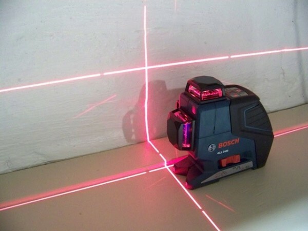 Livello del laser nel
