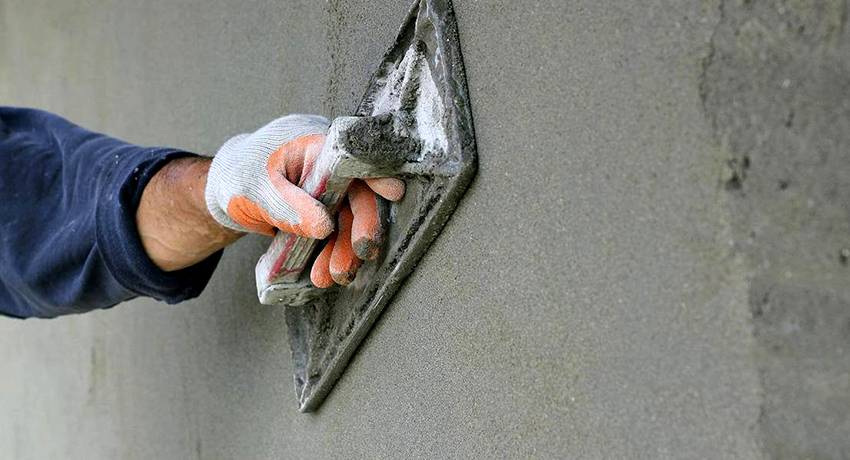 O engomar " faça você mesmo" pode ser feito em superfícies de concreto novas e velhas 