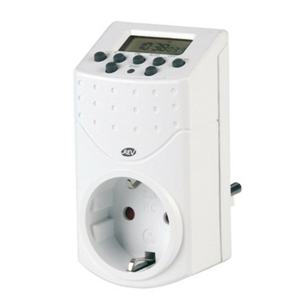 Socket with electronic timer «REV RITTER 67073 1"