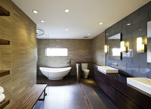 Kiválasztásánál világítás a fürdőszobában, szükséges, hogy figyelembe vegyék az eszköz alakja, az ülés pereme, amely nem lehet kevesebb, mint 1 cm széles, a szükséges szellőzés és hőszigetelés