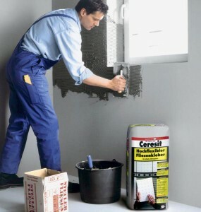 Reparação pintar as paredes