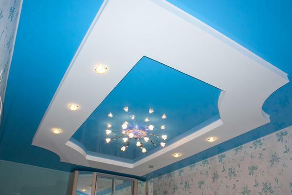 Due to high performance characteristics and a wide range of colors, stretch ceilings from France are among the top three in the domestic market for finishing materials