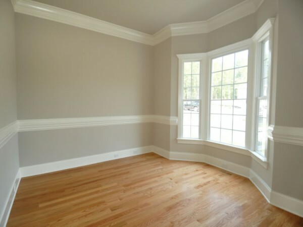 Example of the high baseboards