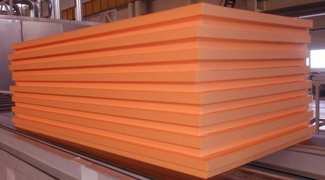 Extruded polystyrene is superior in its technical indicators are generally foam 