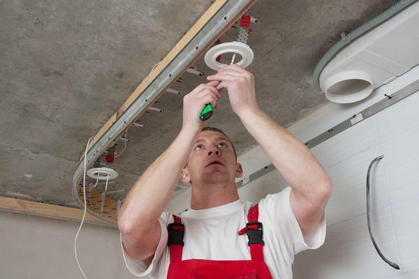 Only if there is adequate equipment for installing suspended ceilings can you quickly and accurately perform all the work