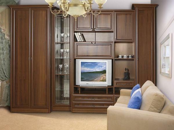 Stena do obývacej izby v modernom štýle fotografie: v miestnosti krásne a lacný, moderné mini-múr nábytok 2017