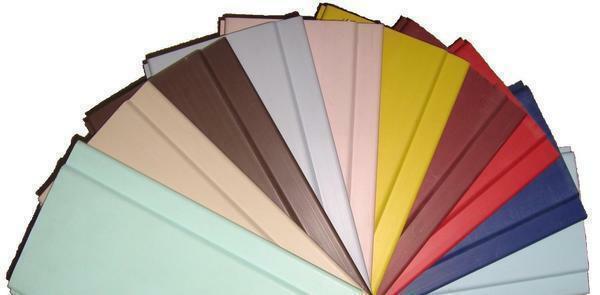 PVC panels are becoming more popular due to the availability and ease of installation