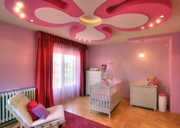 Unusual ceiling will make the most beautiful and cozy the simplest room, will give an interior a highlight