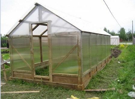 Greenhouses can be made of various materials: wood, metal, aluminum