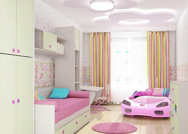 Za uređenje sobe za djevojčice su savršeni stvari izrađene od prirodnih materijala