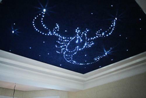 Modern technologies allow you to have a starry sky at home