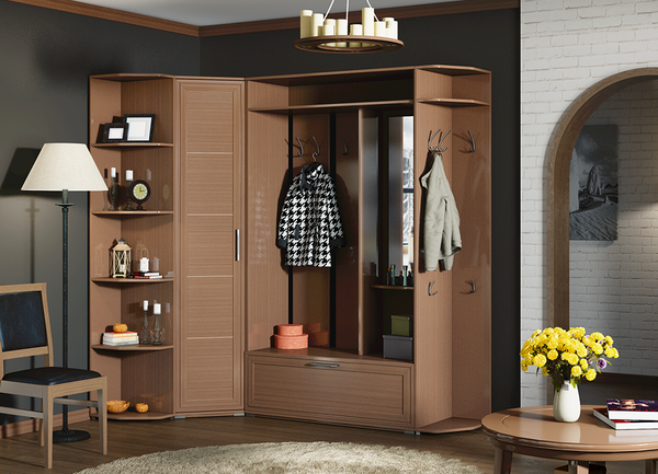 At present, the modular dressing room is considered to be the most practical, compact and modern