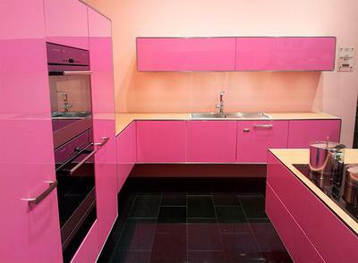 Kjøkken design i stil med minimalisme