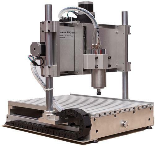 Aman 3040 Lite - lacná čínska CNC frézovacie stroj s kompaktnými rozmermi