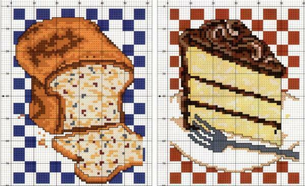 You can choose both light schemes for beginners, and more complex - for experienced needlewomen