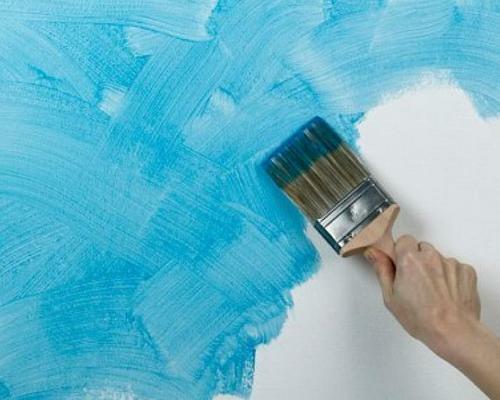 tapet målning ger möjlighet att dölja mindre ytdefekter