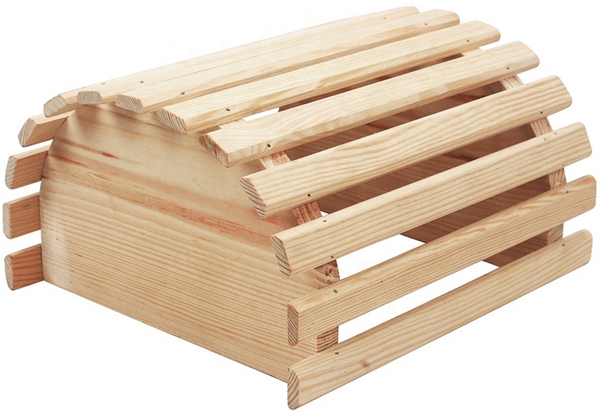 Drvena lampa za saunu može se napraviti ručno