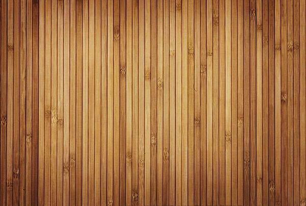 Wooden wallpaper will create an easy interior in your room