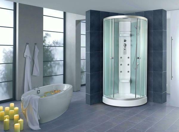 Shower cabins are of several types