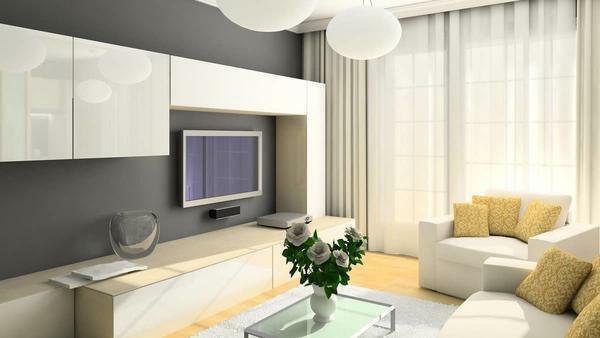 Um ein perfektes und vollständige Wohnzimmer-Design, alle Elemente des Innenraums müssen harmonisch miteinander kombiniert werden