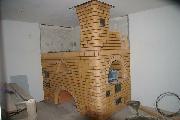 For the construction of the stove, fireproof brick