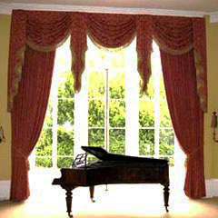 Interior design curtains