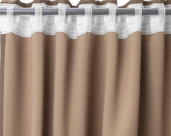 Curtains Wilborg are great for a room decorated in Art Nouveau style or high-tech