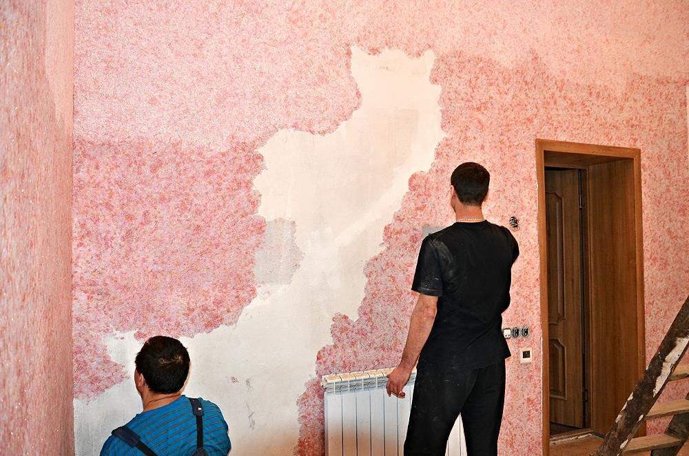 Cara mempersiapkan dinding untuk wallpaper cair