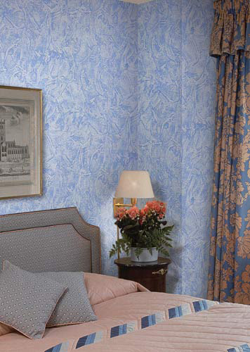 Bedroom Design - non-woven wallpaper
