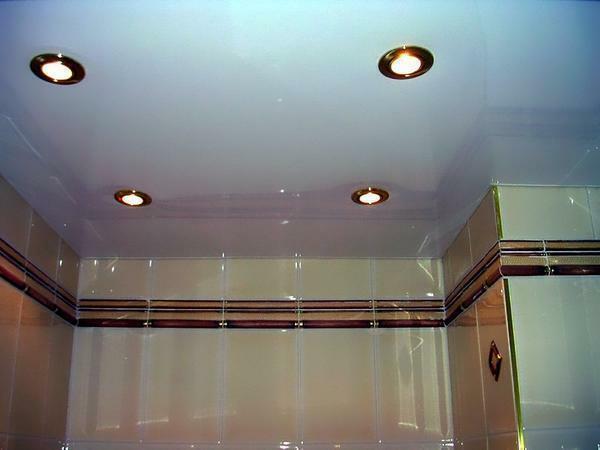 In the event of a tension ceiling, it should immediately be repaired