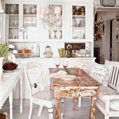 comme beaucoup Shabby chic.
